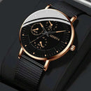 Relógio Black Steel Quartz