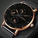 Relógio Black Steel Quartz