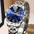 Relógio BINBOND Luxo Blue