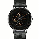 Relógio Black Steel Quartz