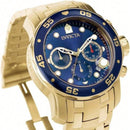 Relógio Invicta Pro Diver Dourado