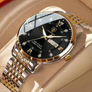 Relógio POEDAGAR Clássico Preto com Strass