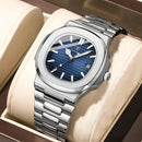 Relógio Poedagar Legacy Square Design Executivo