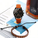 Conjunto Relógio e Pulseira Jungle