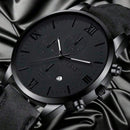 Relógio Quartz Noir Design Clássico