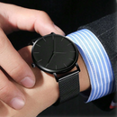 Relógio Minimalista Preto - Ninbus