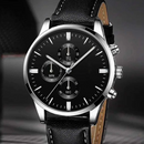 Relógio Plutão de Couro - Ninbus