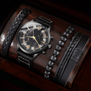 Conjunto Relógio Geneva e 3/4 Pulseiras - Ninbus