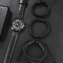 Conjunto Relógio Geneva e 3/4 Pulseiras - Ninbus