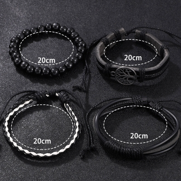 Conjunto Relógio Geneva e 3/4 Pulseiras - Ninbus