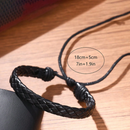 Conjunto Relógio Preto e Pulseira - Ninbus