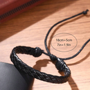 Conjunto Relógio Preto e Pulseira - Ninbus