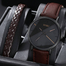 Conjunto Relógio Preto e Pulseira - Ninbus