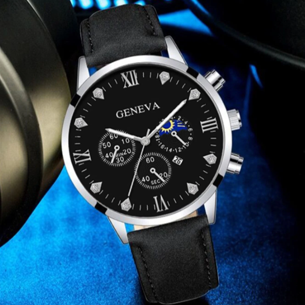 Conjunto Relógio Geneva e Uma Pulseira - Ninbus