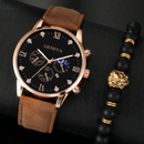 Conjunto Relógio Geneva e Uma Pulseira - Ninbus