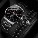 Conjunto Relógio Geneva e Duas Pulseiras - Ninbus