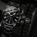 Conjunto Relógio Geneva e Duas Pulseiras - Ninbus