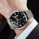 Relógio Urban Mesh Prata