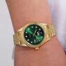 Relógio Ricecgo Quartz Dourado