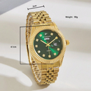 Relógio Ricecgo Quartz Dourado